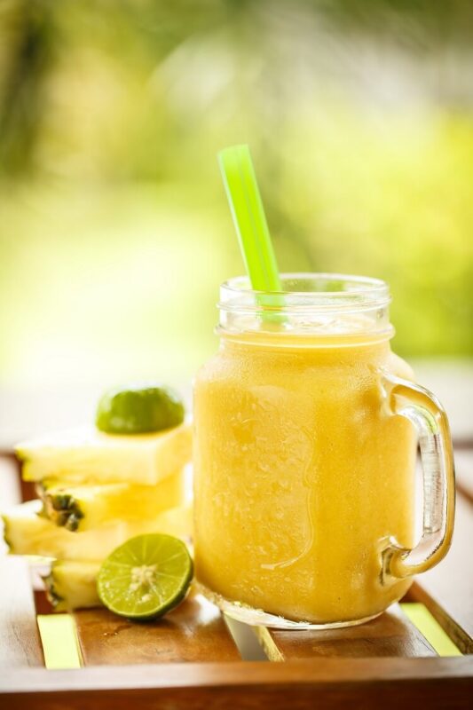 smoothies pineapple with lime 1 1